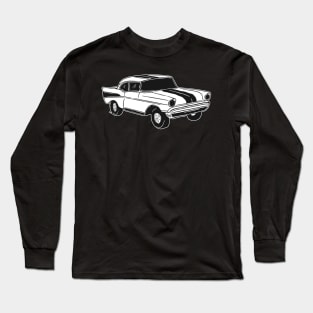 Vintage Car Cartoon Long Sleeve T-Shirt